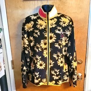 Tommy Jeans Black & Yellow Awake NY Edition Jacket by Tommy Jeans Size Small